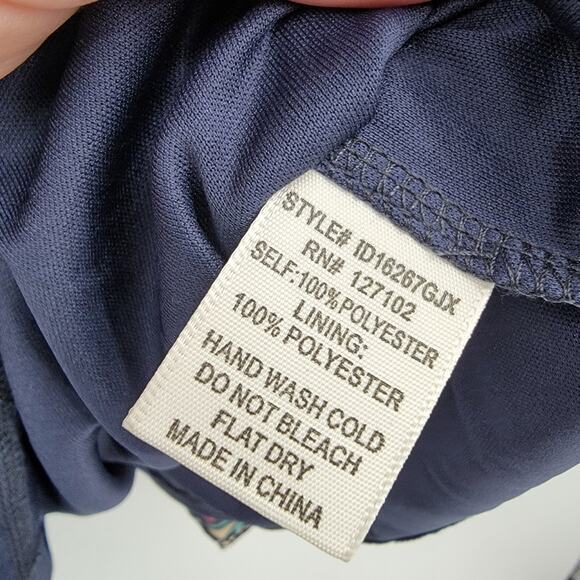 NEW Pink Owl Women's Sleeveless Paisley Print Dress‎ Size S - Picture 8 of 10